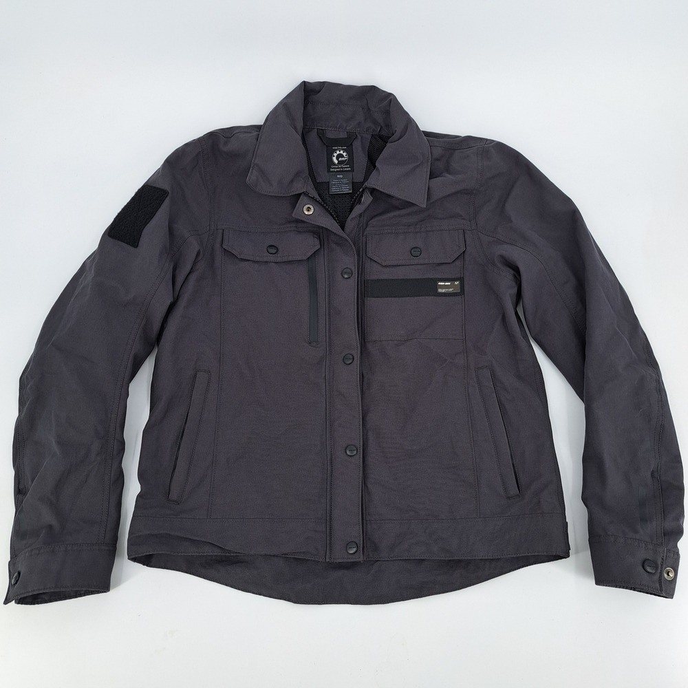 Can Am Street Research Apparel Mens M Gray Jacket Lightweight BRP Motorcycle
